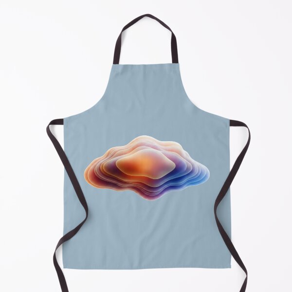 Item preview, Holographic Layered Cloud - Abstract 3D Fluid Art designed and sold by Dakson Design - Fantasy Art.