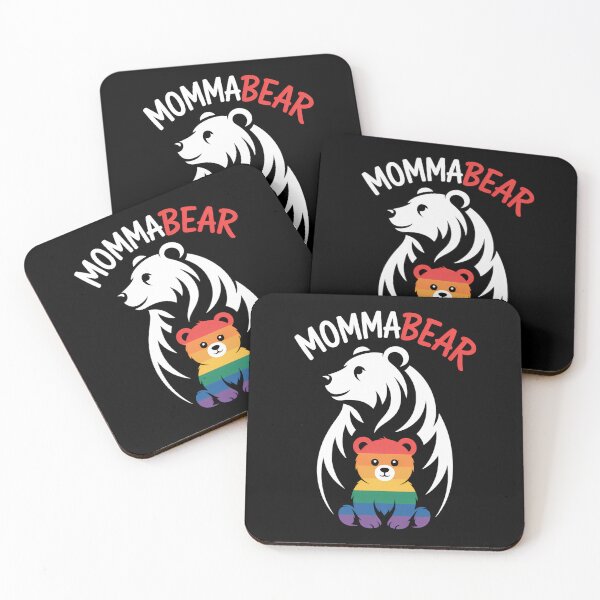 Item preview, Bear Pride Rainbow Mom Gay Lesbian LGBTQ+ designed and sold by FlankinMew.