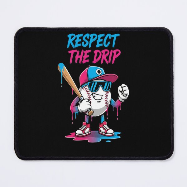 Item preview, Respect Drippy Baseball Mascot Sunglasses designed and sold by FreeArt2.