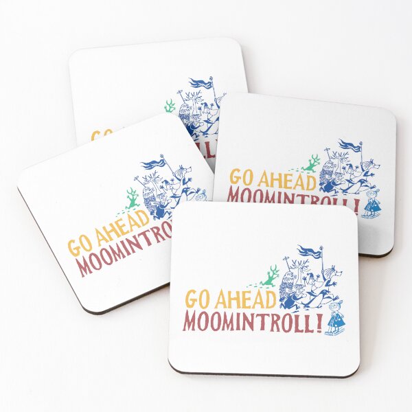 Item preview, Colour Go Ahead Moomintroll! Winter Games Sports designed and sold by MoominStore.