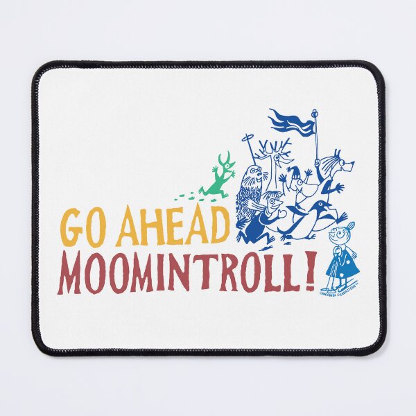 Item preview, Colour Go Ahead Moomintroll! Winter Games Sports designed and sold by MoominStore.