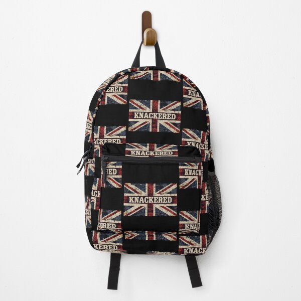 Item preview, Knackered – British Slang Union Jack designed and sold by LunaMagicStudio.
