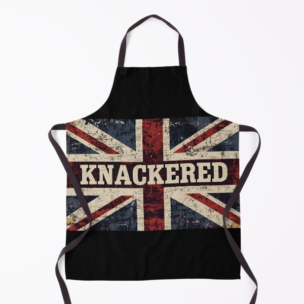 Item preview, Knackered – British Slang Union Jack designed and sold by LunaMagicStudio.
