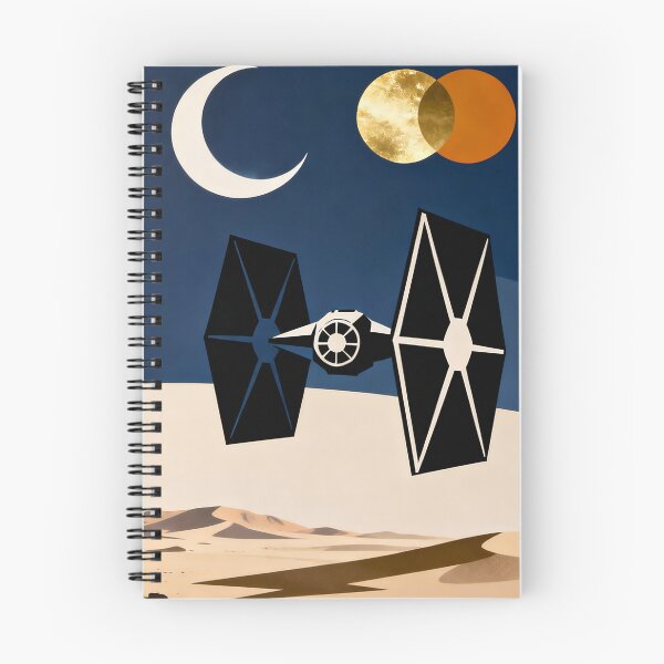 Item preview, Twin Suns Desert Space Fighter designed and sold by Bright Vibe Designs.