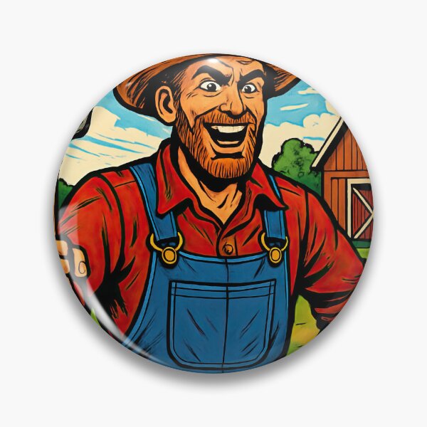Item preview, Farmer | Comics stylCartoone -  designed and sold by ComicsFactory.