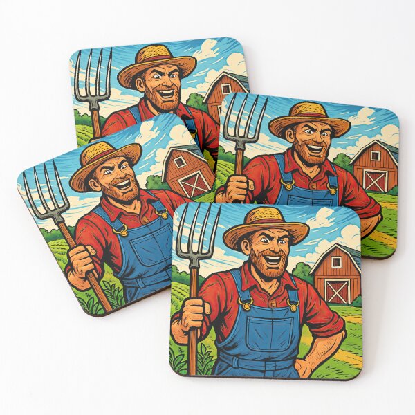 Item preview, Farmer | Comics stylCartoone -  designed and sold by ComicsFactory.