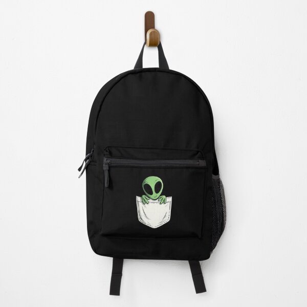 Item preview, Cute Alien in Pocket Illustration designed and sold by Motiva100.