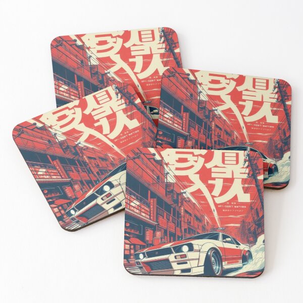 Item preview, REDLINE RITUAL: Arc-Squat Drift & the Kanji Curse designed and sold by Print Fiction.