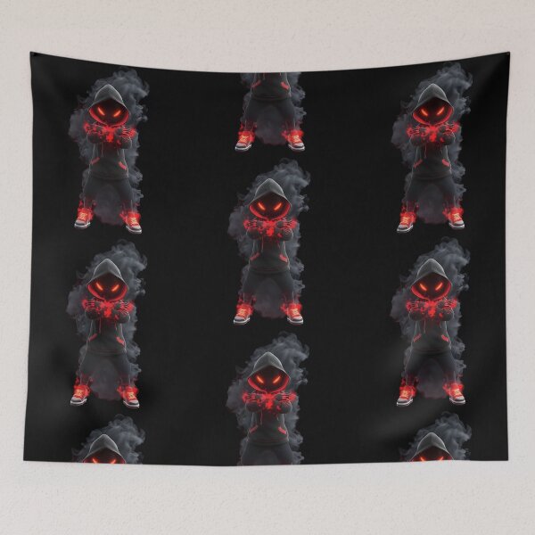 Item preview, Dark Phantom Hoodie – Red Glow Shadow Art designed and sold by novapixel25100.