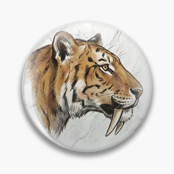 Item preview, The Elegant Assassin: Smilodon gracilis Portrait designed and sold by FreiherrPK.