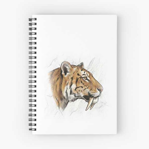 Item preview, The Elegant Assassin: Smilodon gracilis Portrait designed and sold by FreiherrPK.