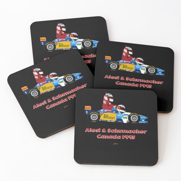 Item preview, Jean Alesi  Michael Schumacher - Canada 1995 Car.Toon designed and sold by SCOTFUHR.