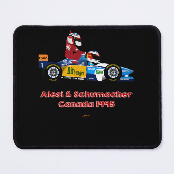 Item preview, Jean Alesi Michael Schumacher - Canada 1995 Car.Toon designed and sold by SCOTFUHR.