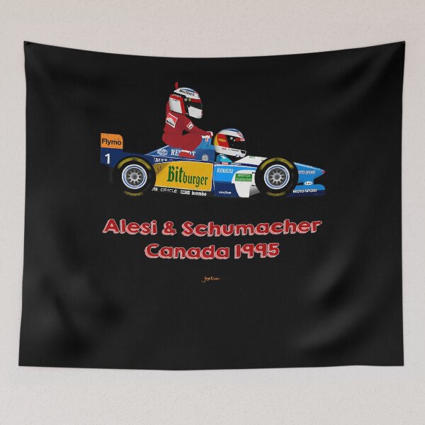 Item preview, Jean Alesi  Michael Schumacher - Canada 1995 Car.Toon designed and sold by SCOTFUHR.