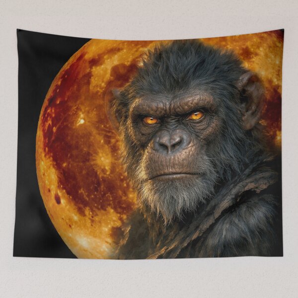 Item preview, WILD MONKEY  designed and sold by johnnyssandart.