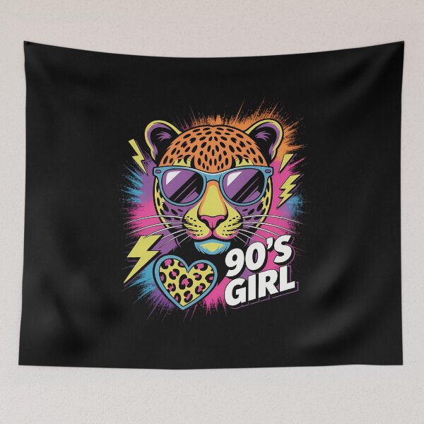 Item preview, 90_s Birthday Bday Party Rainbow Leopard designed and sold by FlankinMew.