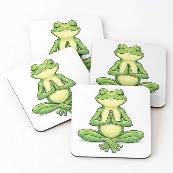 Item preview, Yoga frog designed and sold by JudithStepanow.