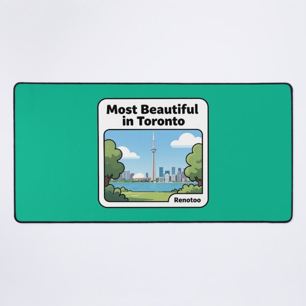 Item preview,  Toronto’s Most Beautiful View – Cute City Skyline Label  designed and sold by PaintMeWorld.