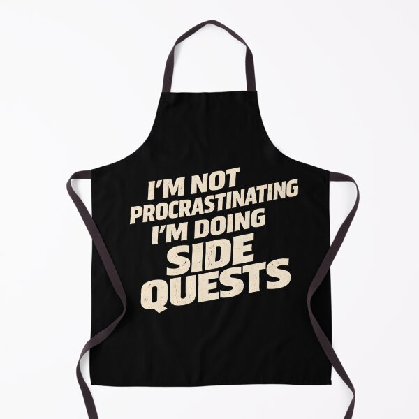 Item preview, Not Procrastinating Doing Side Quests designed and sold by LunaMagicStudio.