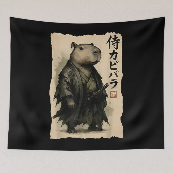 Item preview, Capybara Samurai Japanese Warrior Graphic Anime  Art for Men Women Kids , Capybara Gift Lover  designed and sold by DZIRI NAJAT.