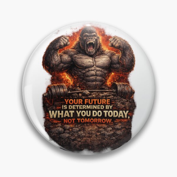 Item preview,  Hardcore Gorilla Motivation Design designed and sold by gabeszshop.