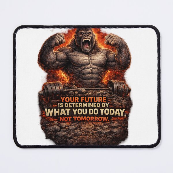 Item preview, Hardcore Gorilla Motivation Design designed and sold by gabeszshop.