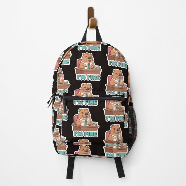 Item preview, Funny Office Capybara - Monday Mood designed and sold by The Prompted Soul.