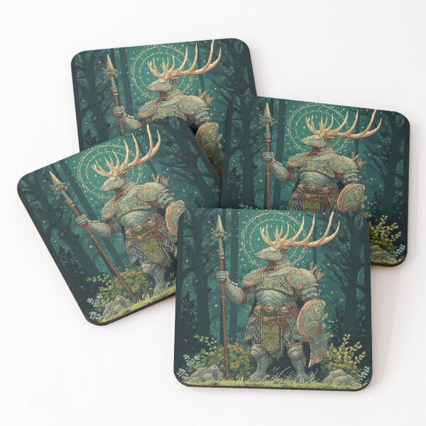 Item preview, Knight of the Forest Pixel Art designed and sold by Kaos-Bit.
