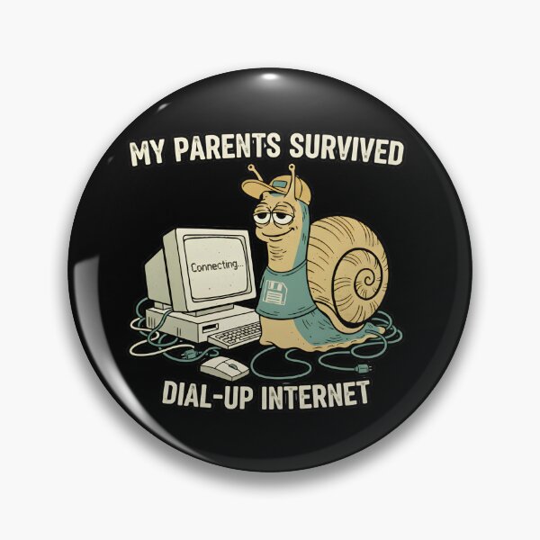 Item preview, My Parents Survived Dial-Up Internet designed and sold by LunaMagicStudio.