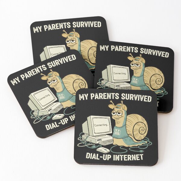Item preview, My Parents Survived Dial-Up Internet designed and sold by LunaMagicStudio.