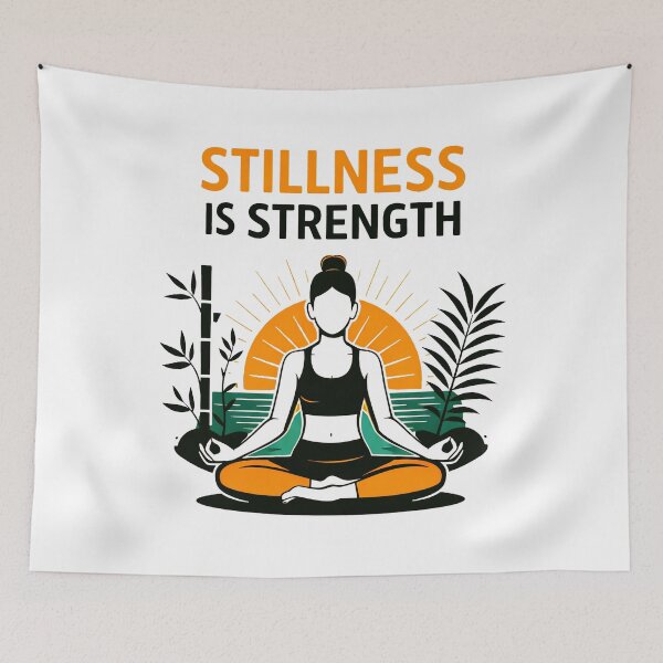 Item preview, Inner Balance Aesthetic – Empowering Mindfulness Sunset Art designed and sold by tee.crush.