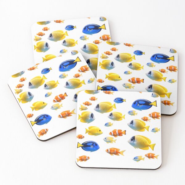 Item preview, Tropical fish. retro. Cute designed and sold by treesdesign.