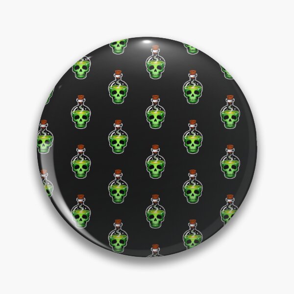 Item preview, Skull Green Elixire designed and sold by YounexxART.