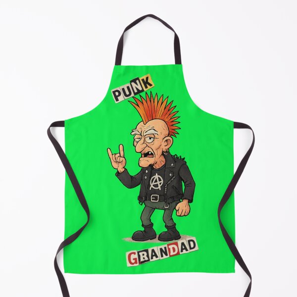 Aperçu de l'œuvre Le punk n'est pas mort, demandez à grand-père ! créée et vendue par bluefrog.