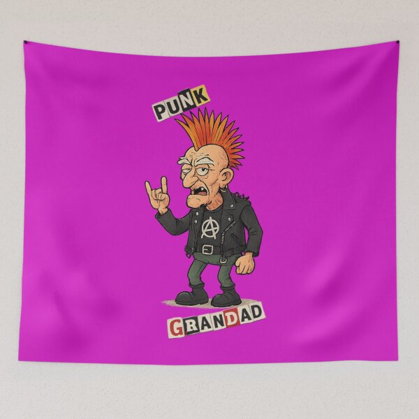 Item preview, Punk's not dead, ask Grandad! designed and sold by bluefrog.