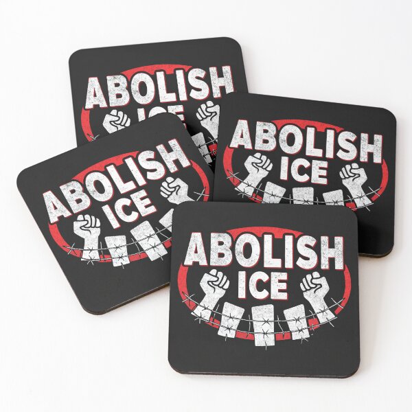 Item preview, ABOLISH ICE Protest Graphic – Human Rights Activism Design designed and sold by TJprint.
