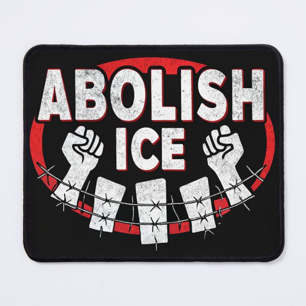 Item preview, ABOLISH ICE Protest Graphic – Human Rights Activism Design designed and sold by TJprint.