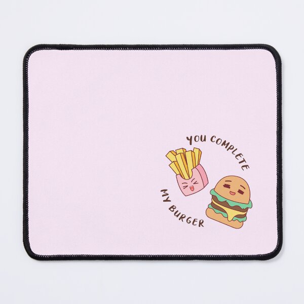 Item preview, You Complete My Burger Valentine designed and sold by heyyoyeah63.