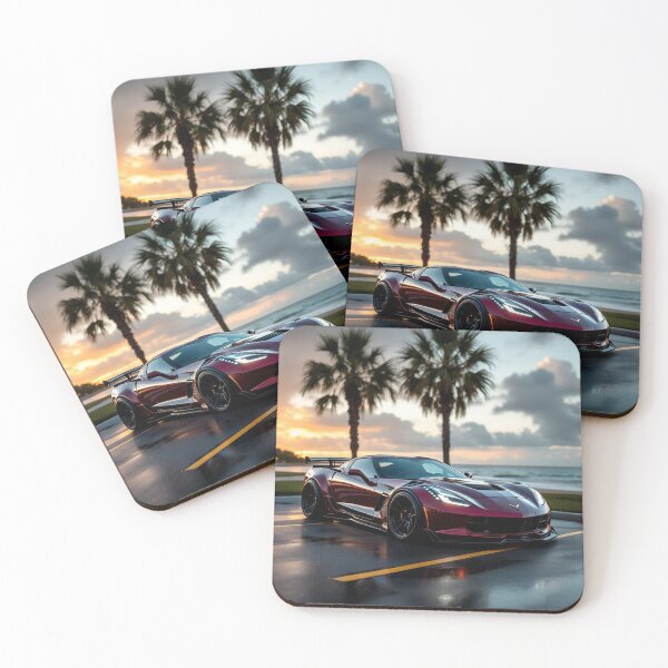 Item preview, corvette on beach designed and sold by Todd1983.