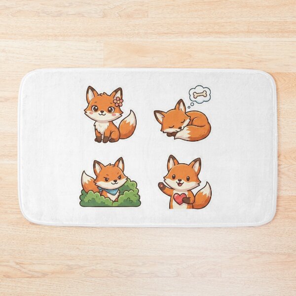 Item preview, Chibi Fox designed and sold by SiksisArt.