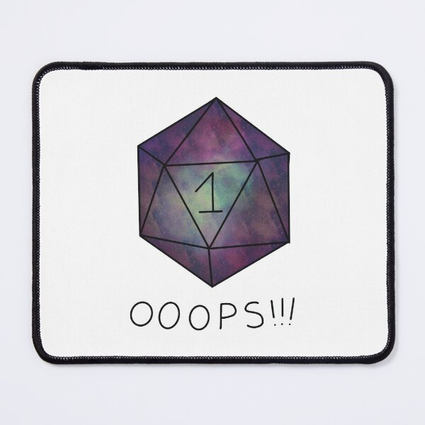 Item preview, Impresión de tirada de dados Critical One D20 designed and sold by Julia Sol.