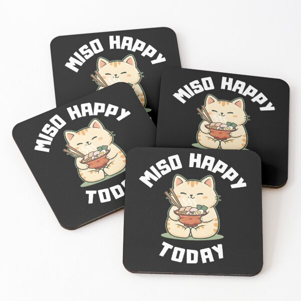 Item preview, Miso Happy Today Cat designed and sold by LunaMagicStudio.