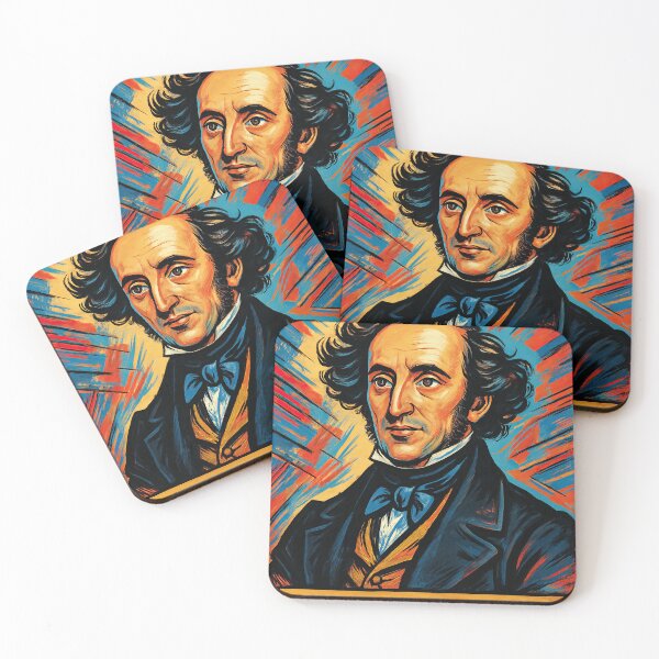 Item preview, Felix Mendelssohn | Comics stylCartoone -  designed and sold by ComicsFactory.