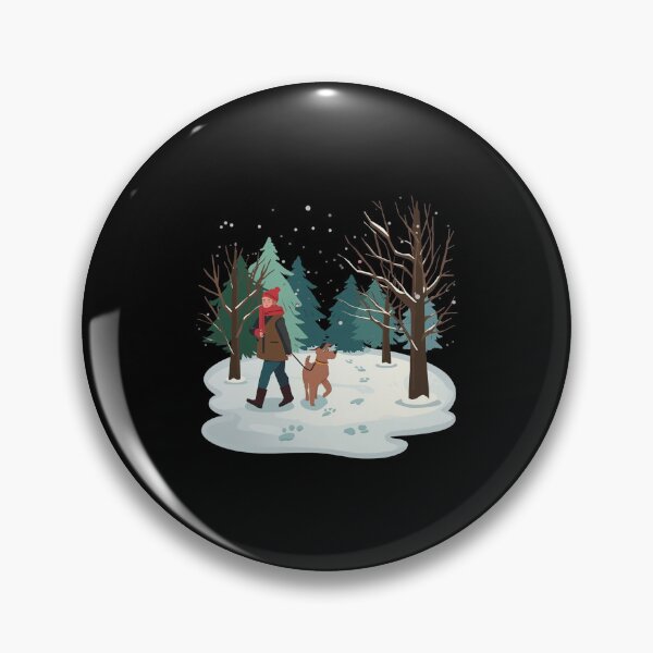 Item preview, Winter Dog Walk designed and sold by Aetheriswork.