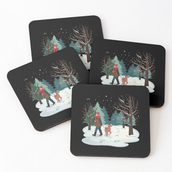 Item preview, Winter Dog Walk designed and sold by Aetheriswork.