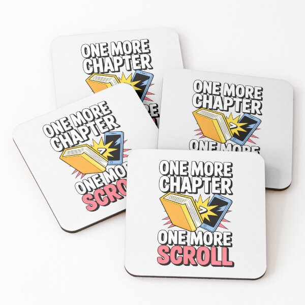 Item preview, One More Chapter Over One More Scroll Funny Book Lover Art designed and sold by SplashTastic.