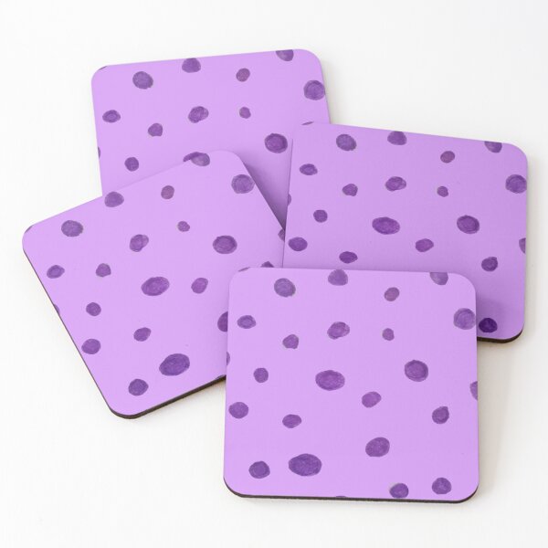 Item preview, Purple cheetah spots pattern designed and sold by LitchiArt.