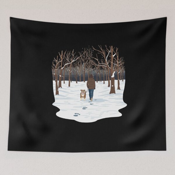Item preview, Winter Dog Walk designed and sold by Aetheriswork.