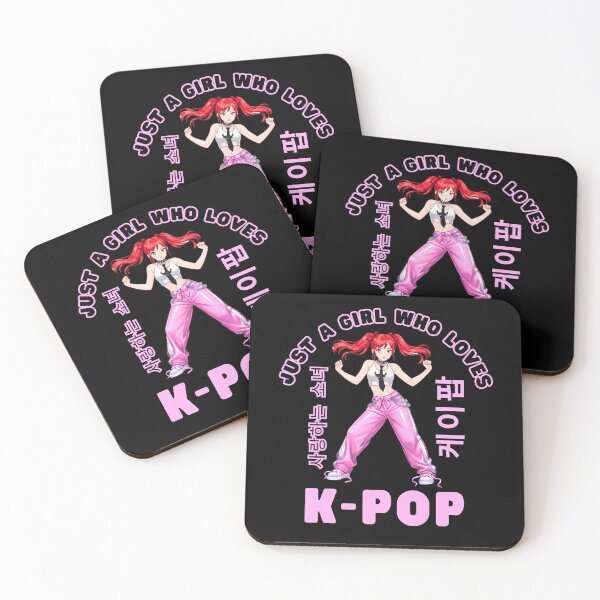 Item preview, Just a Girl Who Loves K-Pop designed and sold by LunaMagicStudio.