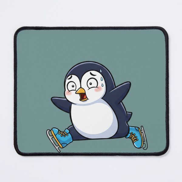 Item preview, The Ice Splat: Clumsy Penguin Skater designed and sold by ArtsByAdriana.